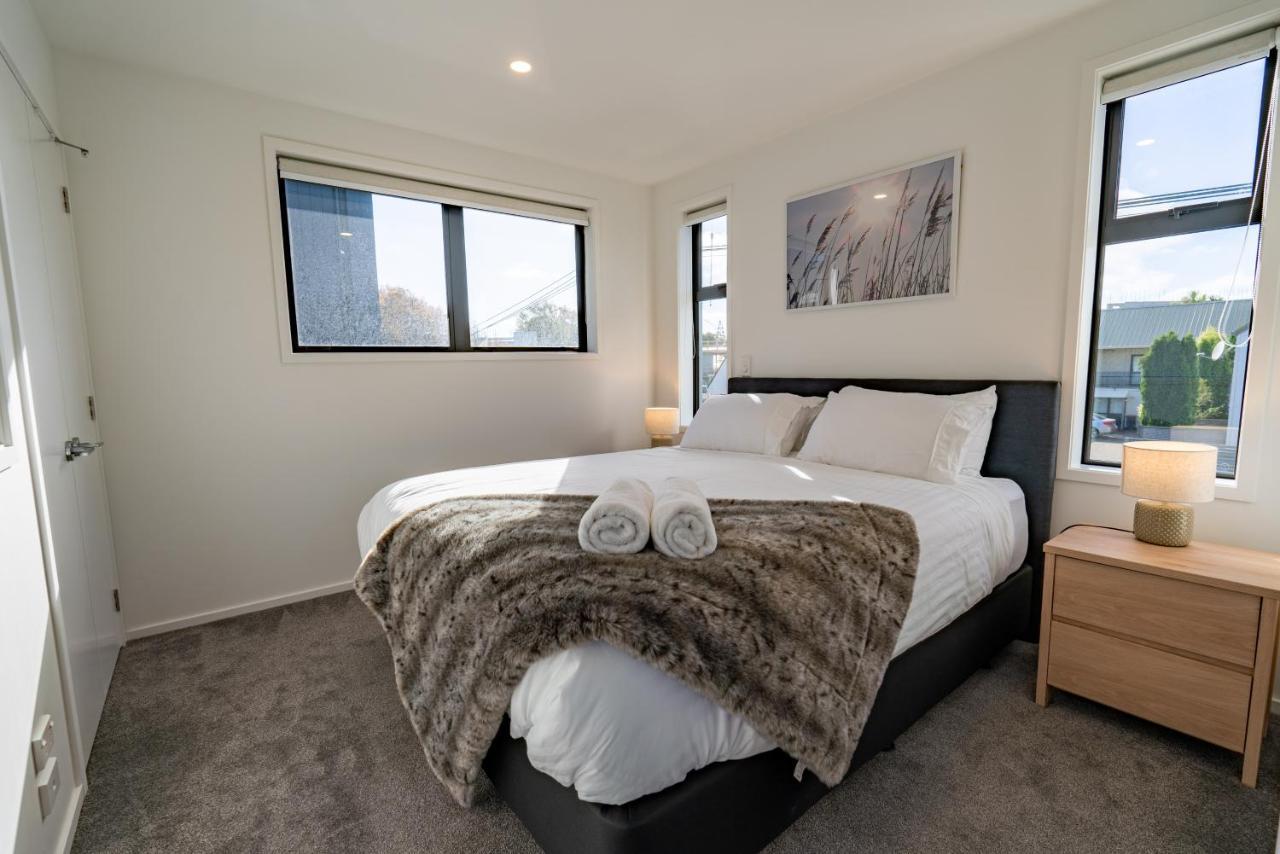شقة King Bed On Hagley Park Corner In The Cbd كريستتشيرش المظهر الخارجي الصورة